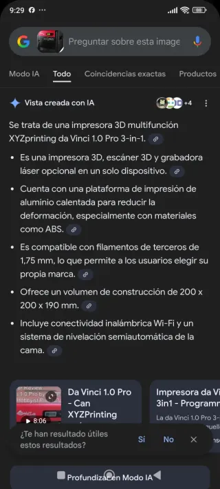 Impresora 3D WiFi Conectividad