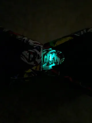 Hoverboard con diseño graffiti