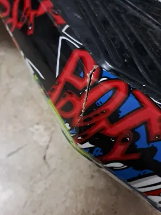 Hoverboard con diseño graffiti