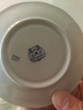 Juego de café Alhambra porcelana