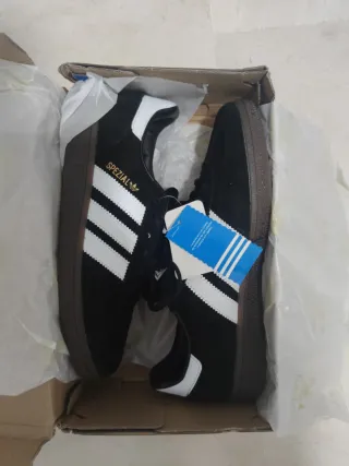 Zapatillas Adidas Talla 43 Negras Blancas
