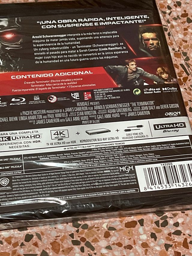 Terminator 4K UHD + Blu-ray