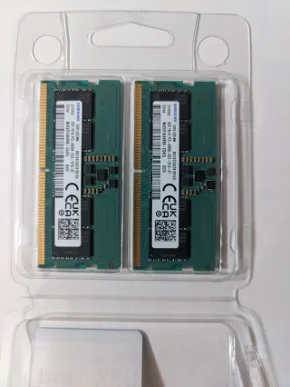 2x Samsung 16GB DDR5 SODIMM RAM