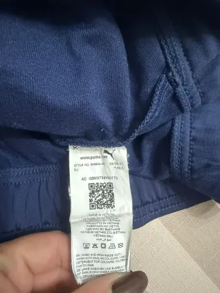 Giacca sportiva Puma uomo blu e bianca