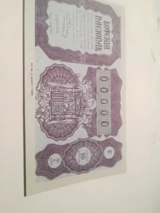 Décimo Lotería Nacional 1950