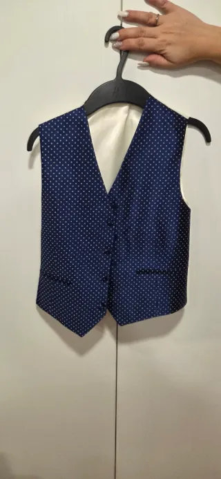 Traje de Comunión Almirante Blanco y Azul