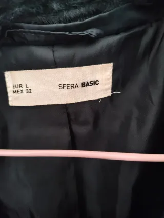 Cazadora negra talla L (40)