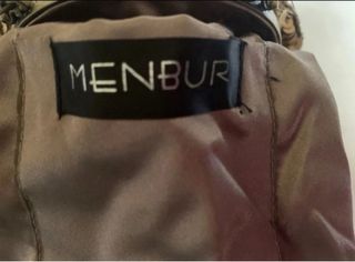 Pochette Menbur oro paillettes NWT