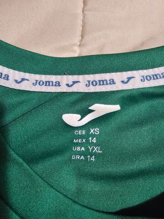 Camiseta Joma Verde Talla XS