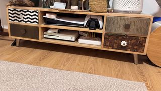 Mueble aparador TV madera mango