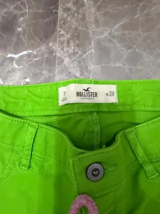 Pantaloni Hollister donna verdi