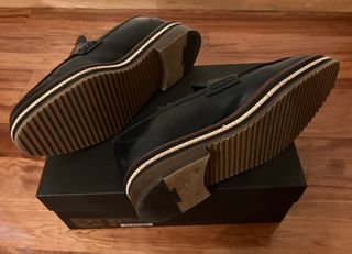 Mocasines Massimo Dutti Piel Azul Marino