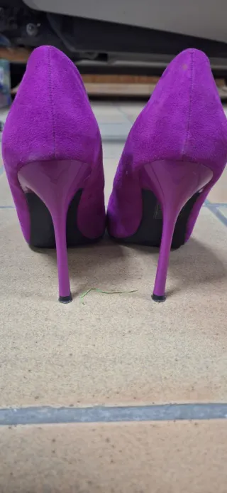 Tacones de fiesta morados
