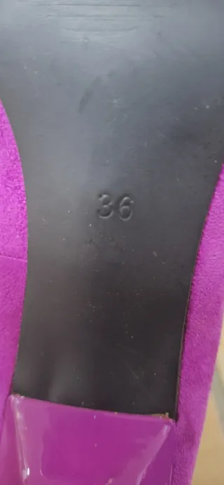 Tacones de fiesta morados