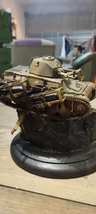 Maqueta lanzacohetes alemán II GM