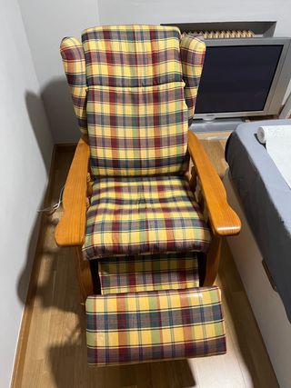 Butaca sillon reclinable abatible