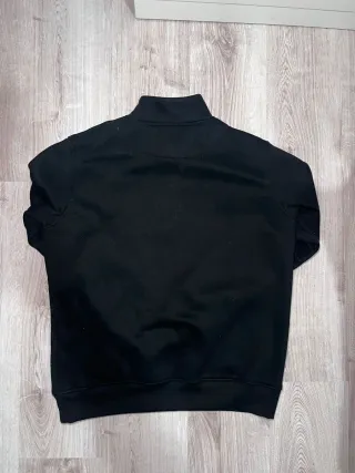 Jersey Canada Goose Negro Media Cremallera