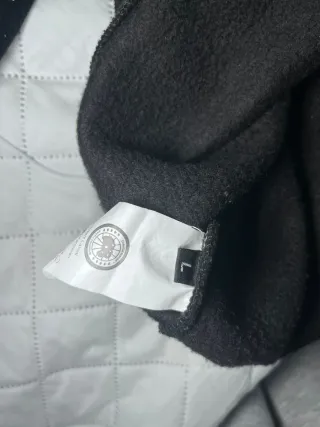 Jersey Canada Goose Negro Media Cremallera