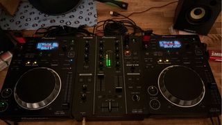 2 CDJ-350 + DJM-350 + Custodia Pioneer