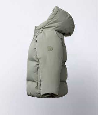 Chaquetón Zara water and wind protection