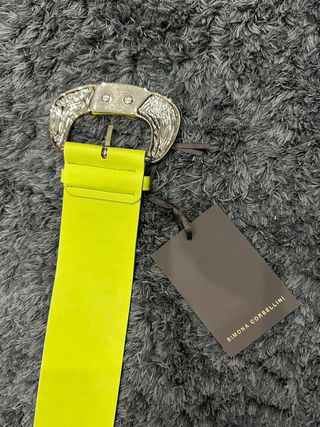 Cintura Simona Corsellini Made in Italy - Giallo N