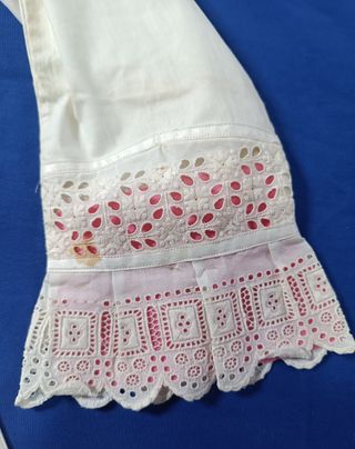 Blusa Victoriana Marfil  antigua N.32