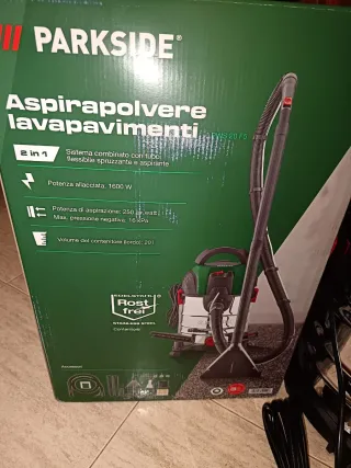 Lava-aspirador Parkside 2 en 1 Nuevo