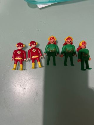 Lote 5 Figuras Playmobil Superhéroes