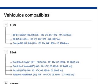 Tambor Freno Audi Seat VW Skoda