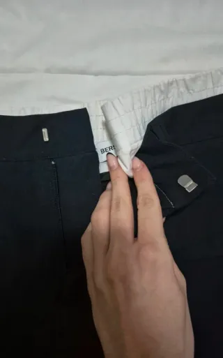 Minifalda negra cargo mujer