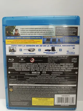 Blu-ray 3D Jack el Caza Gigantes 2 Discos+Justine