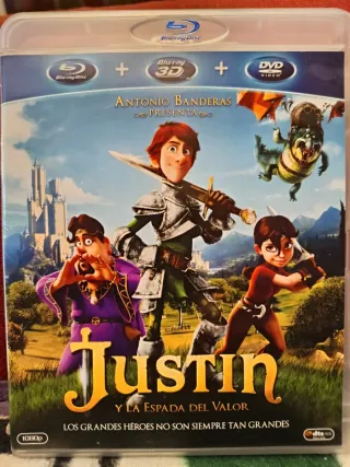 Blu-ray 3D Jack el Caza Gigantes 2 Discos+Justine