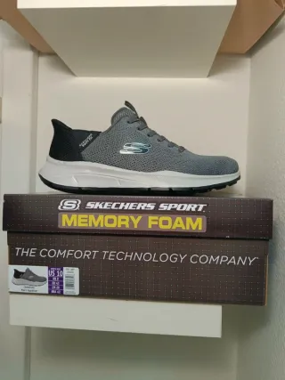 Skechers Slip-Ins Gris Talla 43