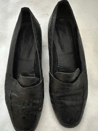 Mocassini Campanile Neri Cocco 39.5