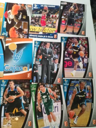 LOTE 33 Cromos ACB 08/09 Panini