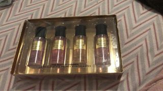Set 4 Lociones Victoria's Secret Shimmer