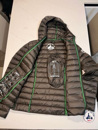 Chaqueta Jott Ultraligera niña color plomo