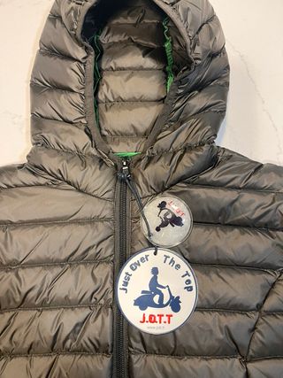 Chaqueta Jott Ultraligera niña color plomo