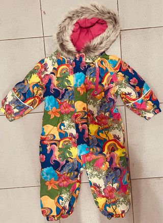 Traje de nieve infantil niña