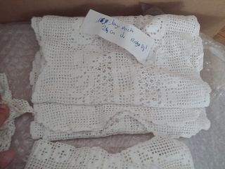 lote 4 encaje de crochet puntilla para poner en ad