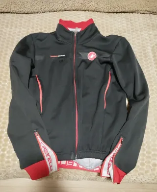 Chaqueta Castelli Espresso 3 Negra y roja