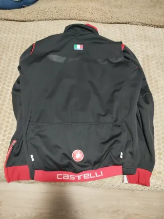 Chaqueta Castelli Espresso 3 Negra y roja