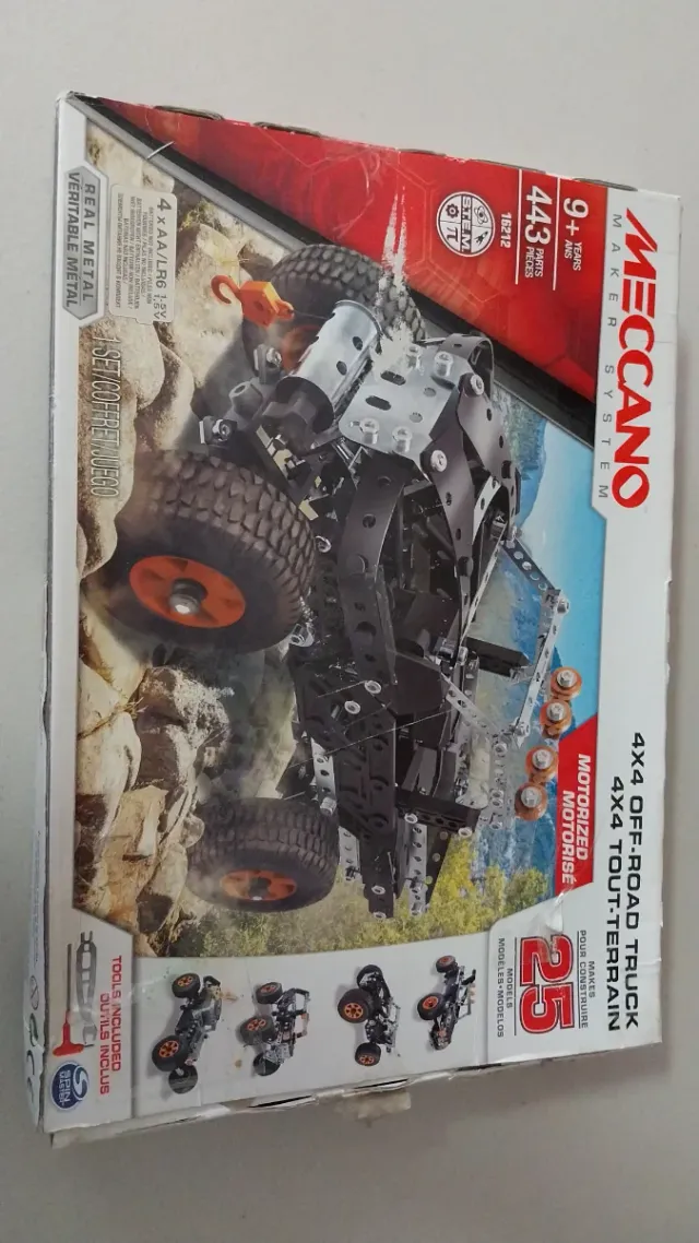 Meccano Camión Off-Road 4x4 Motorizado