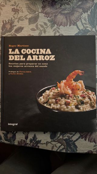 Libro de La Cocina del Arroz de Roger Martínez