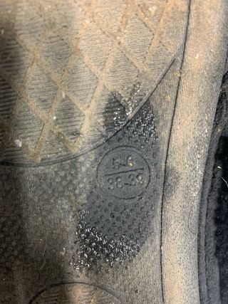 Chanclas de casa negras