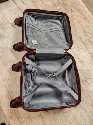 Maleta de mano bajo asiento para avión con ruedas