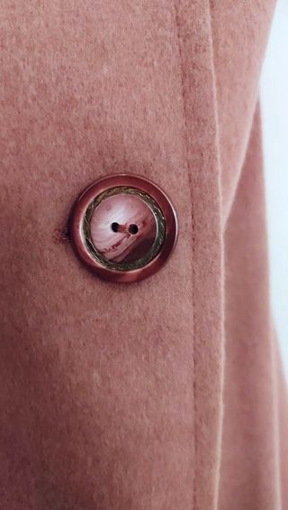 Cappotto vintage rosa