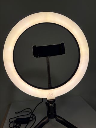 Ring Light com Tripé e Suporte para Celular