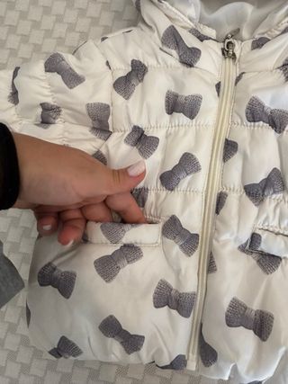 Giubbino Fagottino 3/6 mesi simil piumino 62 cm