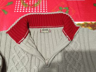 Maglione lana Jeanious verde oliva